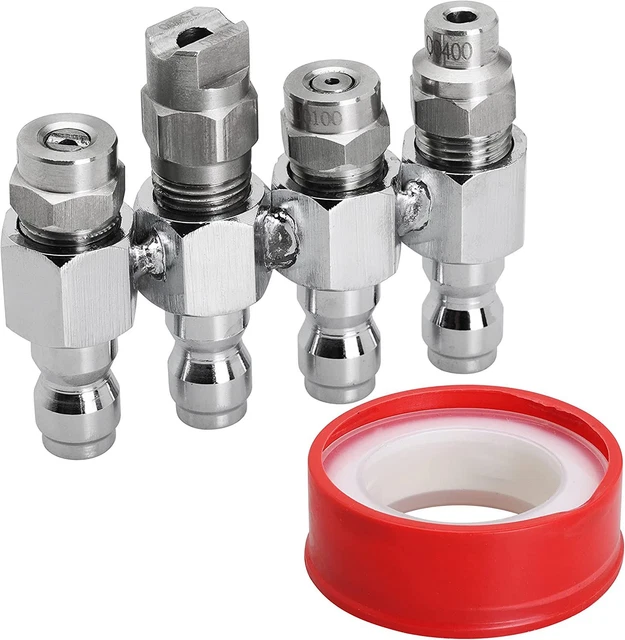 Awesir J Rod Pressure Washer Nozzle for 4 GPM and Soft Wash,...