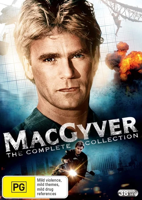 MACGYVER (Original) Complete Collection Seasons 1-7 New DVD Boxset Region 4