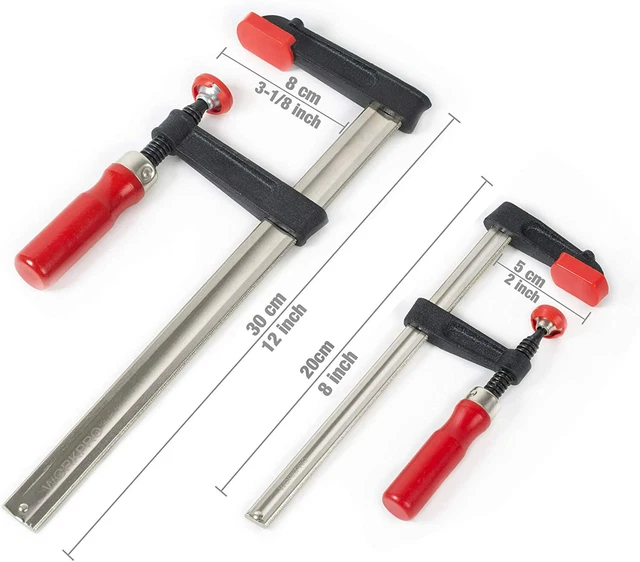 Morsetto A Vite Piher® MM, Impugnatura In Legno, 15 Cm | 729732 | 729732 - Foto 6