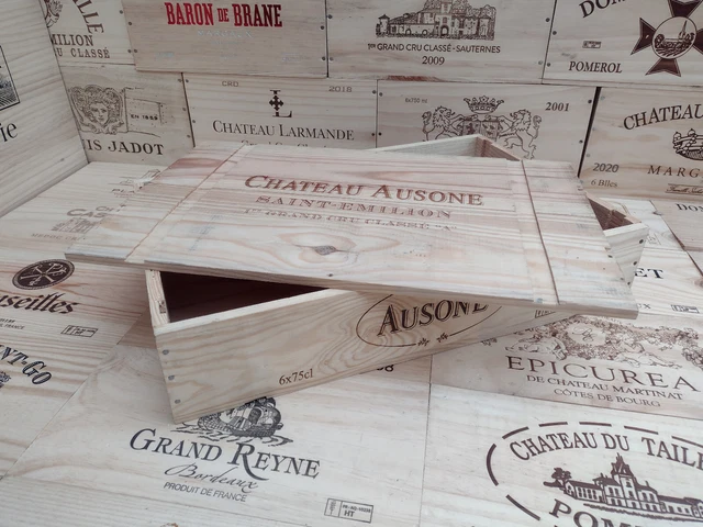 Sewroro Scatola Portaoggetti Vintage In Legno Con Serratura A - Foto 5