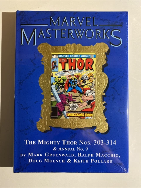 MARVEL MASTERWORKS MIGHTY THOR Vol 304 DM Vol 20 Gold Frame Variant HC SEALED