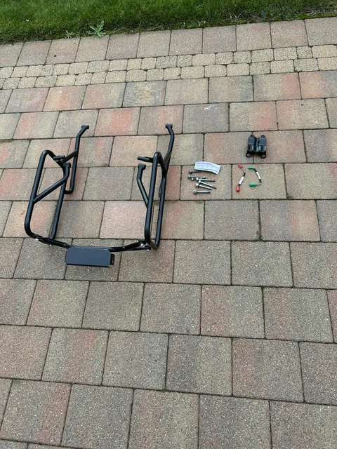 Genuine Royal Enfield Himalayan Pannier Rails with