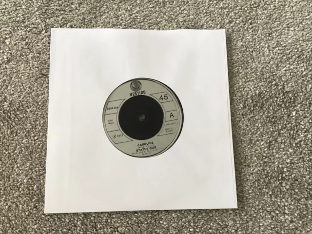 Status Quo - Caroline / Joanne 7” Vinyl Single Record 1973
