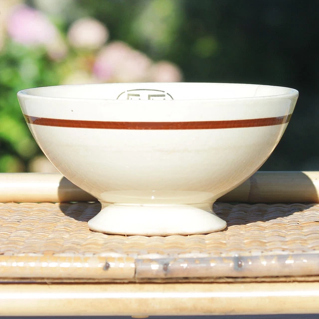 Bol blanc grand modèle réalsé en faïence vasselle en - Etsy France