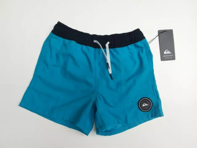 Short de bain enfants "Glitch volley youth 13" bleu - QUIKSILVER 01114