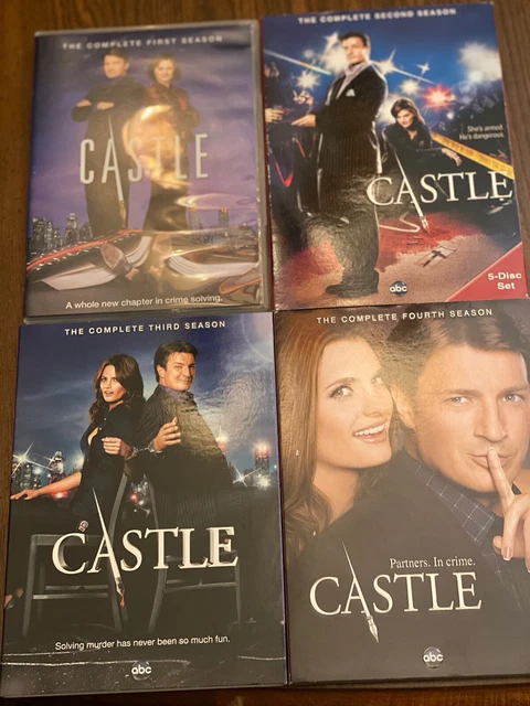 Castle: The Complete 1st 2nd 3rd 4th Season DVD TV Series Seasons 1-4