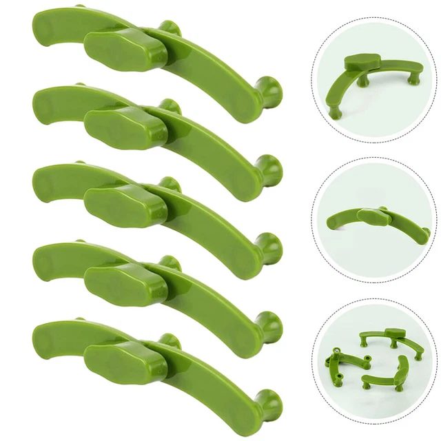 5 Pcs Plastic Plant Clips Support Clips Potted Plants Plant Stem