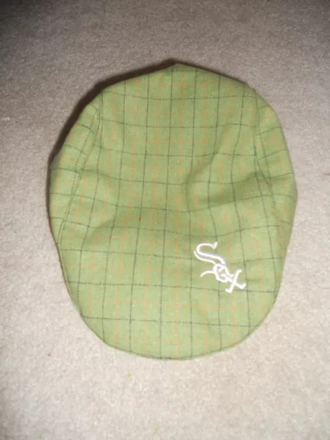 Chicago White Sox Irish Flat Cap St Patricks Day Light Green Sweet Cabbie Patter
