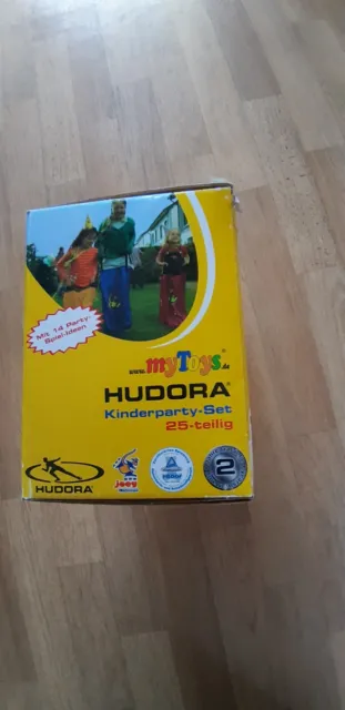 Hudora Kinderparty-Set u. Minigolfspiel für draußen