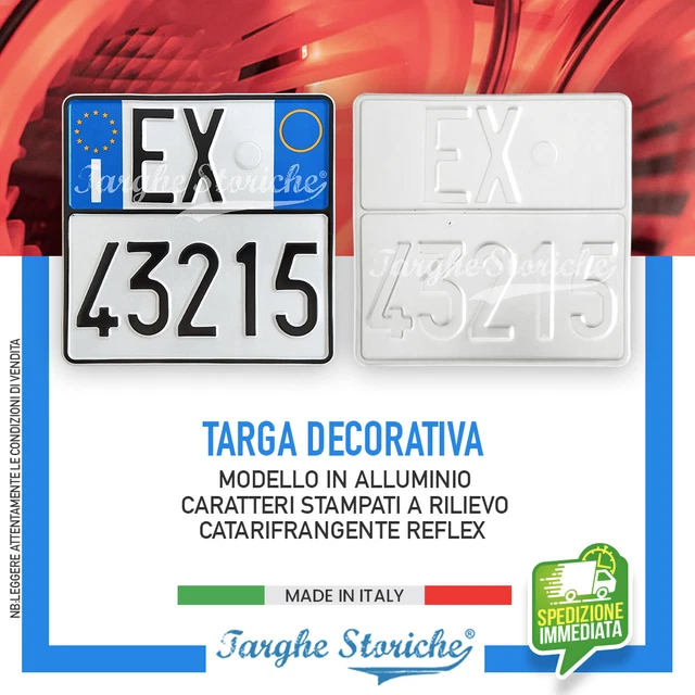 Auto/Spagna - Adesivo per targa immatricolazione del paese