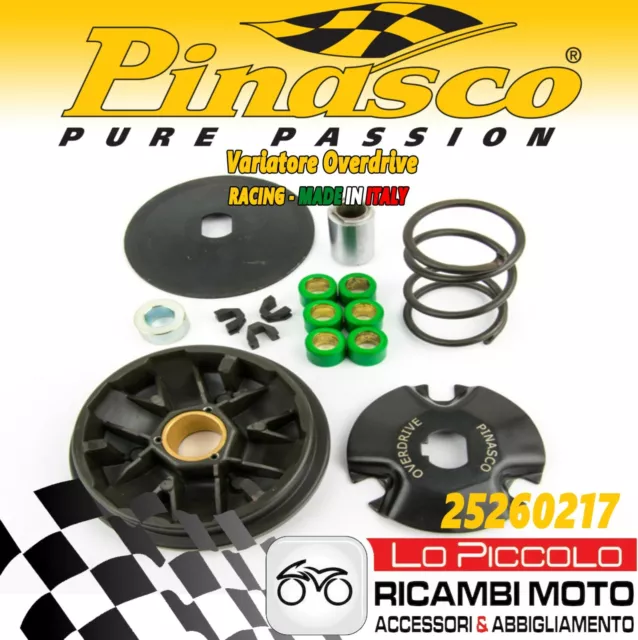 Cambiador PINASCO Overdrive Rodillos Primavera Para Piaggio Ciao - Si - Bravo