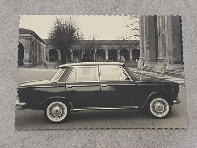 Foto Cartolina Auto Fiat 1300 1500 Vintage D'epoca Car