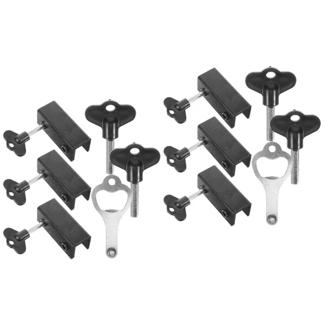 Hicarer 4 Zanzariere Regolabili Per Finestre - Reti Protettive Espandibili In Fibra Di Vetro (25,4x63-114 Cm) Per Casa E Animali