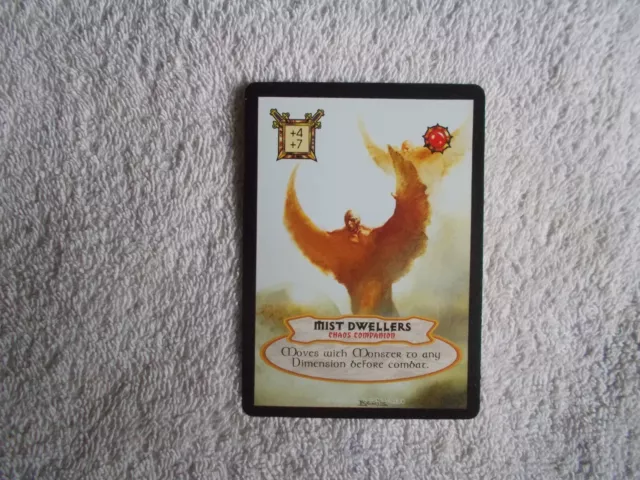 Hyborian Gates CCG ""NEBELBEWOHNER"" Boris Vallejo Sammelkarte 1995 L/E