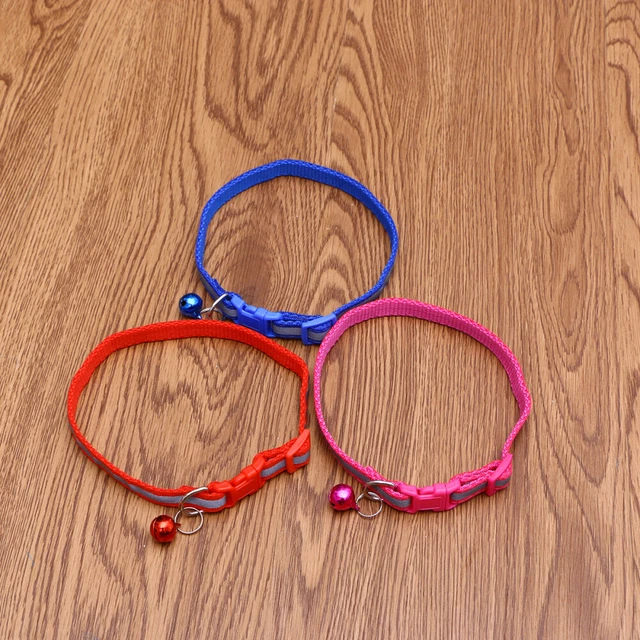 3 pz collare campana per animali domestici collare campana per cuccioli collare campana regolabile