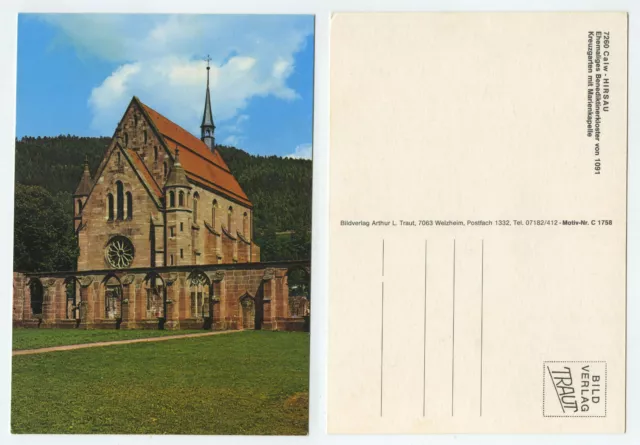 83978 - Calw-Hirsau - Kreuzgarten und Marienkapelle - alte Ansichtskarte