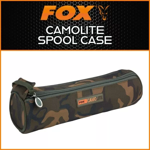 FOX CAMOLITE SPOOL Case Large £18.99 - PicClick UK