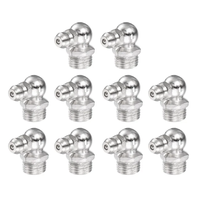 M6 * 1 Grasso Raccordo Di Zinco Placcato Etero Piegato Grasso Capezzolo - Buy In M6 * 1 Grasso Raccordo Di Zinco Placcato Etero Piegato Grasso Capezzolo - Buy In