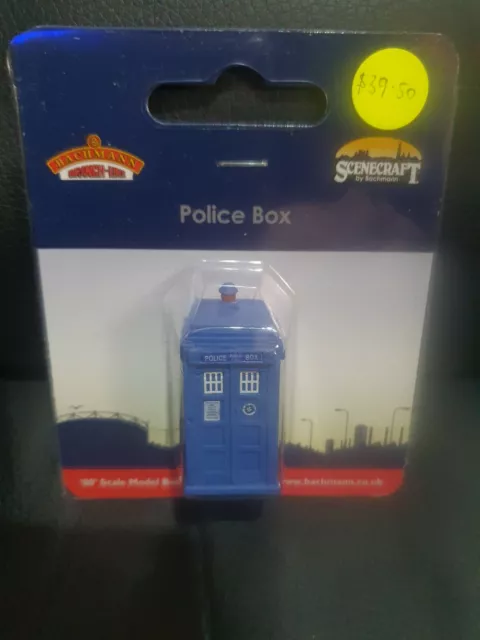 Bachmann Scenecraft 44-0502 Police Box OO scale