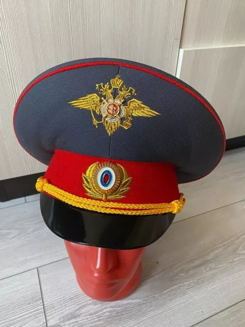 Soviet Russian Militia Visor Cap Hat Uniform Officer USSR 58 59