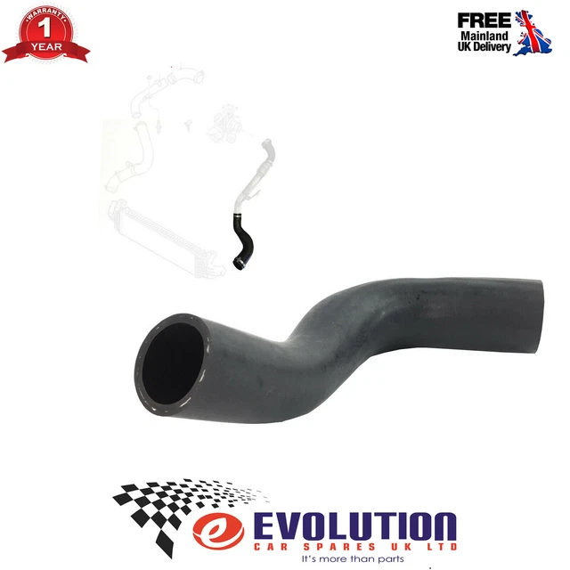 thumbnail image 2 of D2P Intercooler Turbo Hose Pipe For Ford Focus MK2, C-MAX 2.0 TDCi – Right Side – 10-Year Warranty 2 of 4
