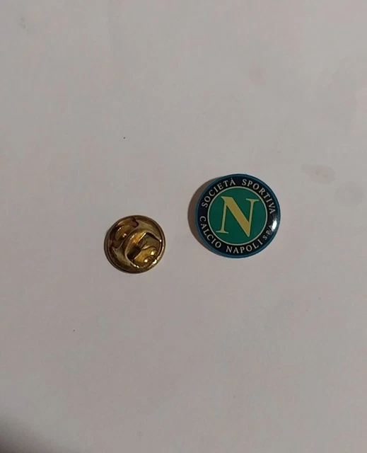 Italy Italia Napoli Calcio Football Club Enamel Pin Badge