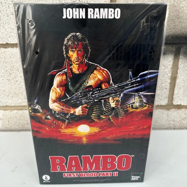 THREEZERO JOHN RAMBO First Blood Part 2 1/6 Scale Collectible Figure £ ...