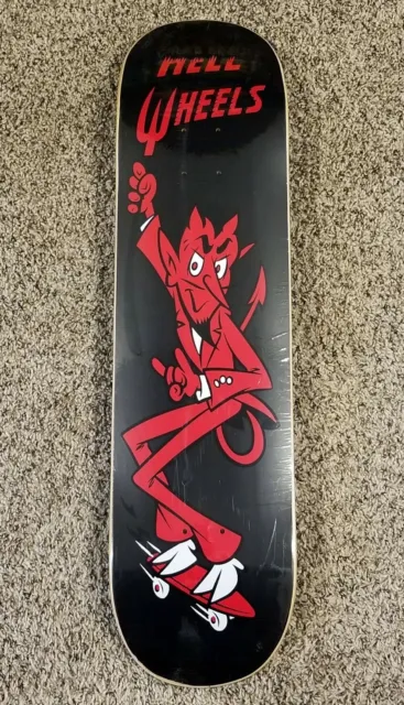 Strangelove Hell On Wheels Satan Devil Skateboard Deck 8.125 NOS Cliver Supreme