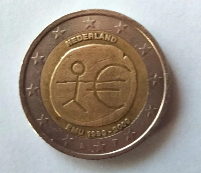moneta da 2 euro rara nederland