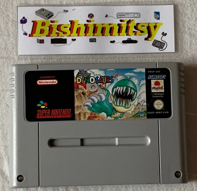 Hungry Dinosaur - Super Nintendo (SNES) Game Cart - Rare