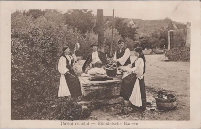 Ak, Ansichtskarte, Romänische Bauern (N)50530
