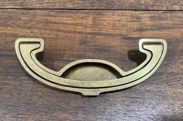 VTG DREXEL Heritage ACCOLADE  Drawer Pull Handle Hardware KBC N8348 4.5” CC