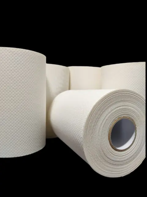 80m PAPER TOWEL ROLL Commercial Kitchen Hand 1 Ctn / 16 Rolls NON Perforated