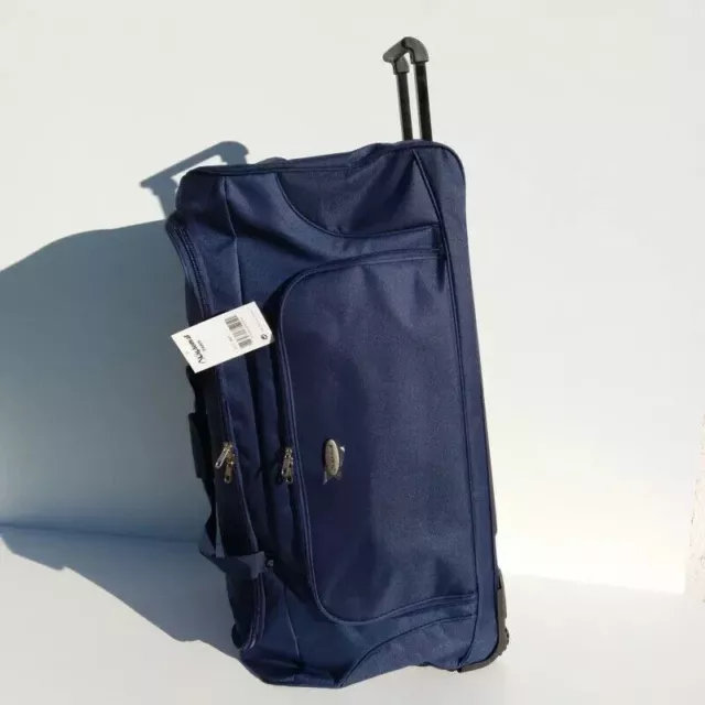 75 cm (Moyen) Bleu Sacs de Voyage Valise Bagage a Roulettes Diplomat Paris