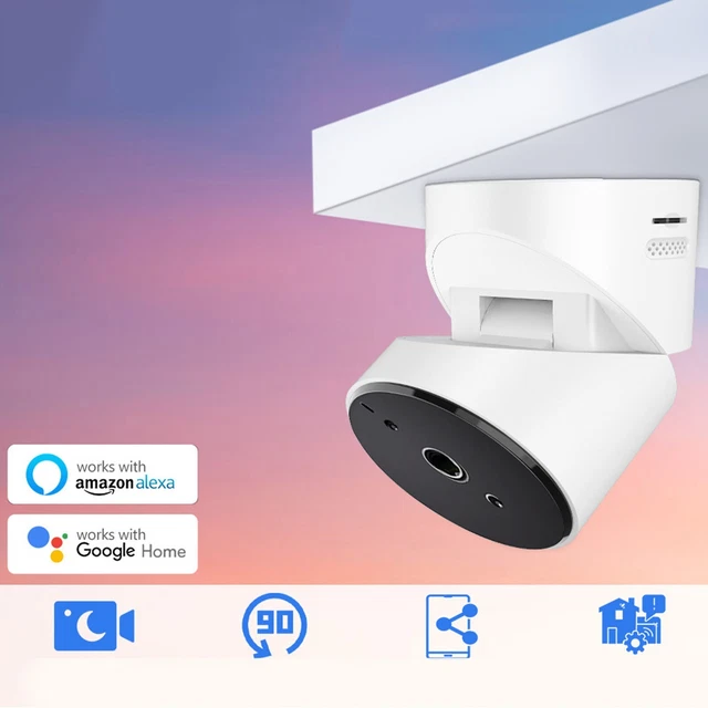 Porta da garage telecamera pieghevole casa interni montata a parete contenitore di plastica