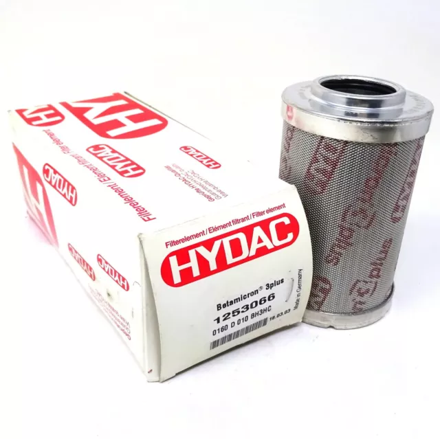 Filter Element 0160-D-010-BH3HC Hydac 1253066 0160D010BH3HC