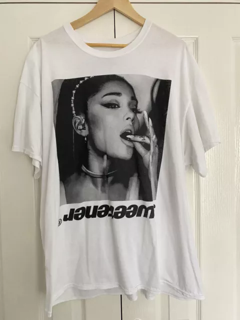 Ariana Grande Sweetener World Tour Blueberry T-Shirt Xxl £50.00 - Picclick  Uk