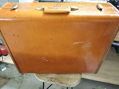 Large Pullman 1940's Samsonite Shwayder BROS.Hard Shell #4637 24"X20X9" Luggage