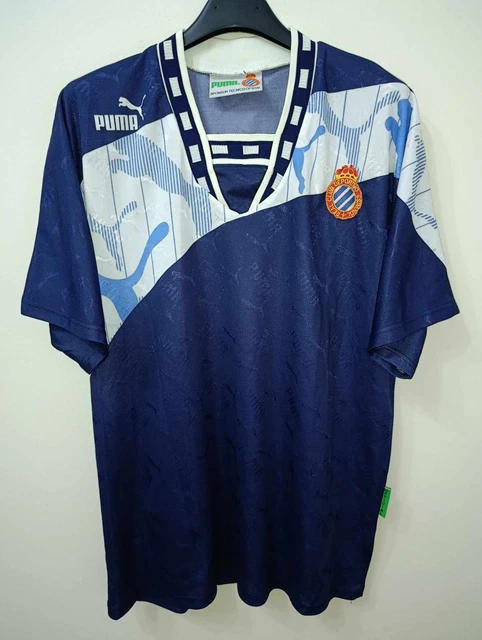 ESPANYOL 1994-1995 AWAY camiseta shirt trikot maillot maglia L EUR