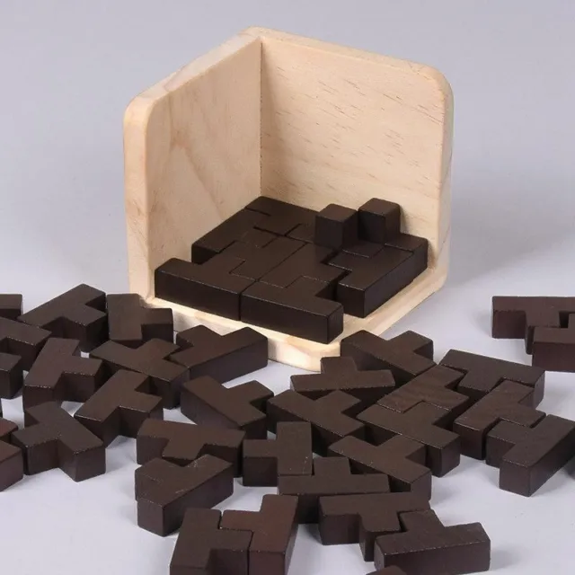Puzzle Puzzles Box 3D Wooden Brain Teaser Puzzle For Ages 14+ Puzzles Mental Toy