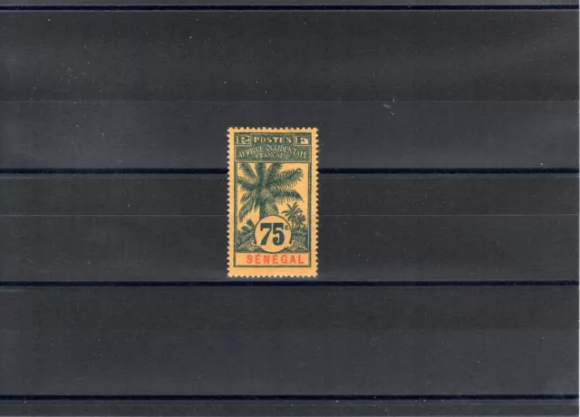 Timbre Senegal France Colonie 1906 N°43 Neuf* Mh