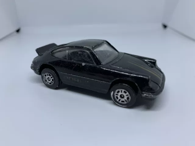 Corgi - Porsche Carrera 911 Black - Diecast Collectible - 1:64 Scale - USED