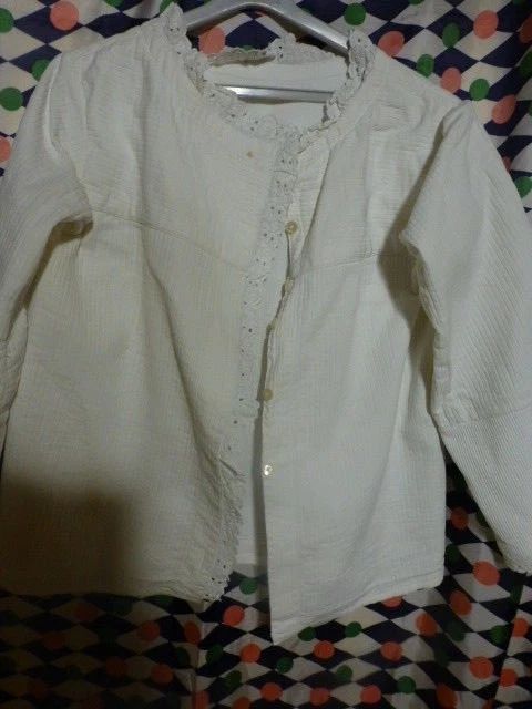 Manteau blanc bébé idéal pour baptême | Boutique Magique