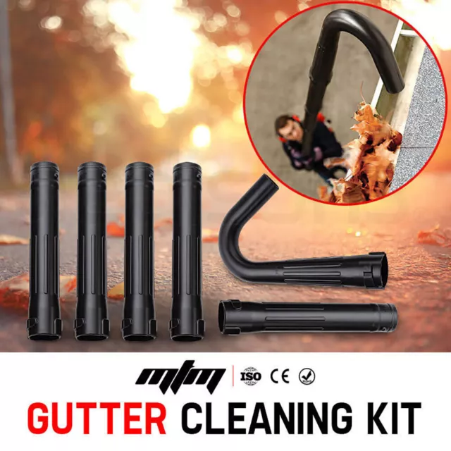 MTM Gutter Cleaning Kit for MTM Blower 30cc - Extension Adaptor Leaf