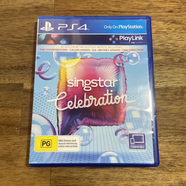 SINGSTAR CELEBRATION - PlayStation 4 PS4 Game w/ Warranty! PicClick AU