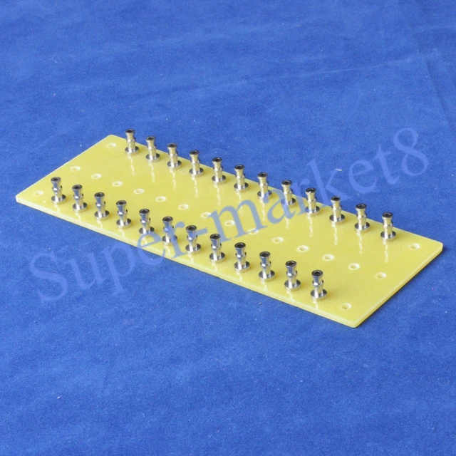 1pc Fiberglass Turret Tag Board for Tube Amp Classic 24 Lug Audio Amplifier