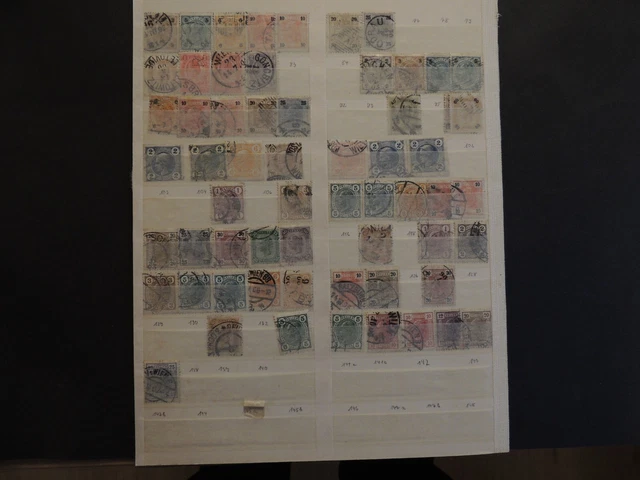 Briefmarken „61x Österreich Kaiserreich teilw. Falz wie abgebildet (13)“  Artike