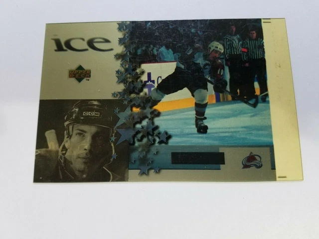 Joe Sakic Colorado Avalanche 1997 - 1998 UD Mcdonalds PROOF SQUARE WOW