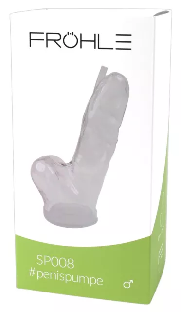 Fröhle SP010 Realistic Penis Cylinder XL Transparent Accessories Penis Pump 3