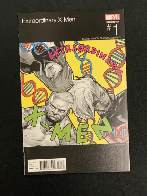 Extraordinary X-Men #1 Hip-Hop Variant De La Soul Homage 2016 Marvel